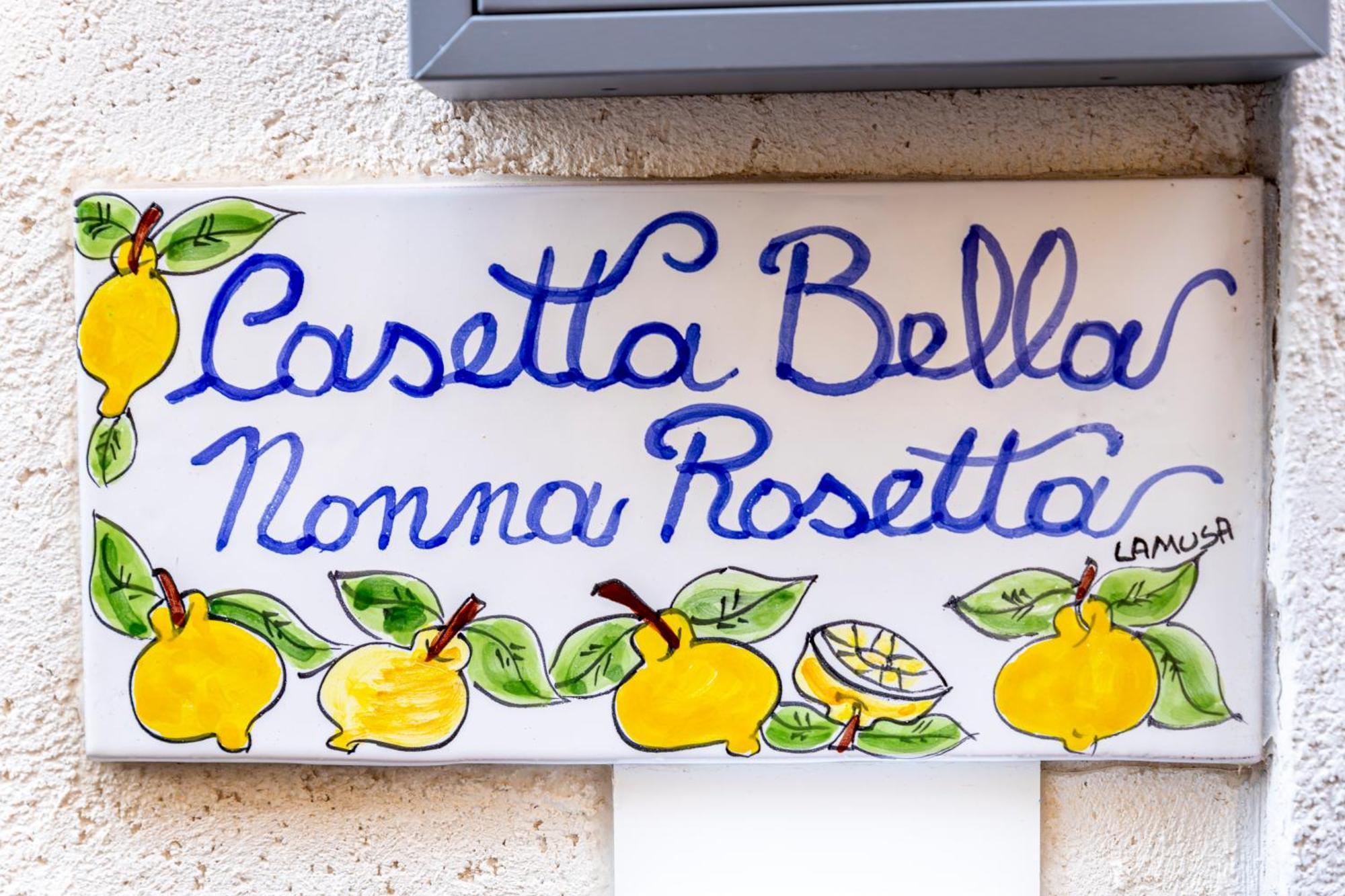 Casetta Bella Nonna Rosetta Mondello Eksteriør billede